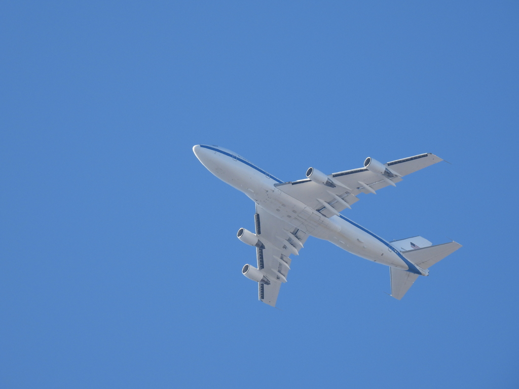 地球最後の日の飛行機