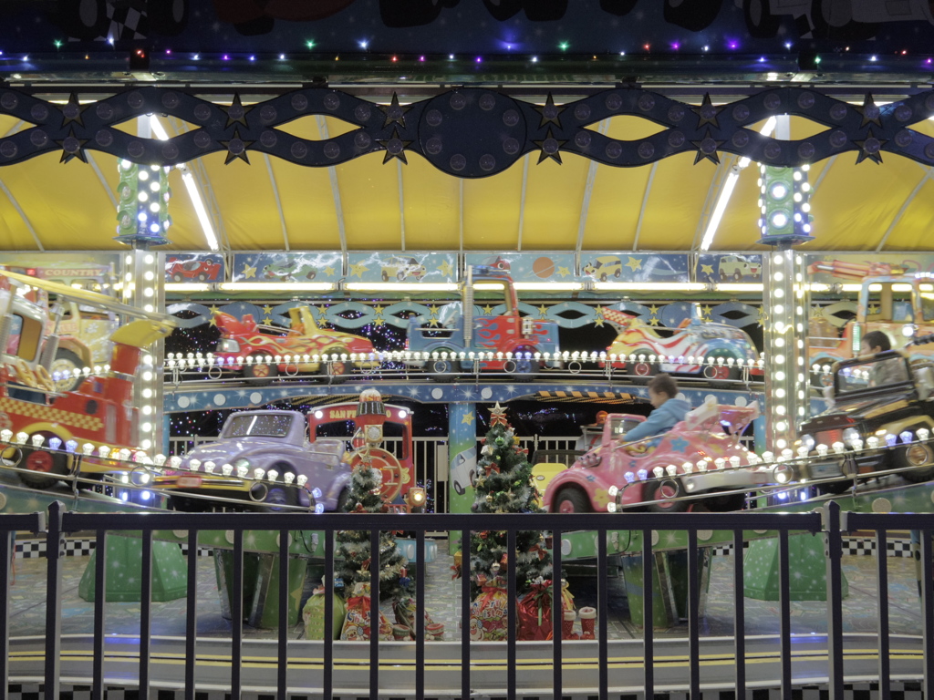 夜の遊園地4