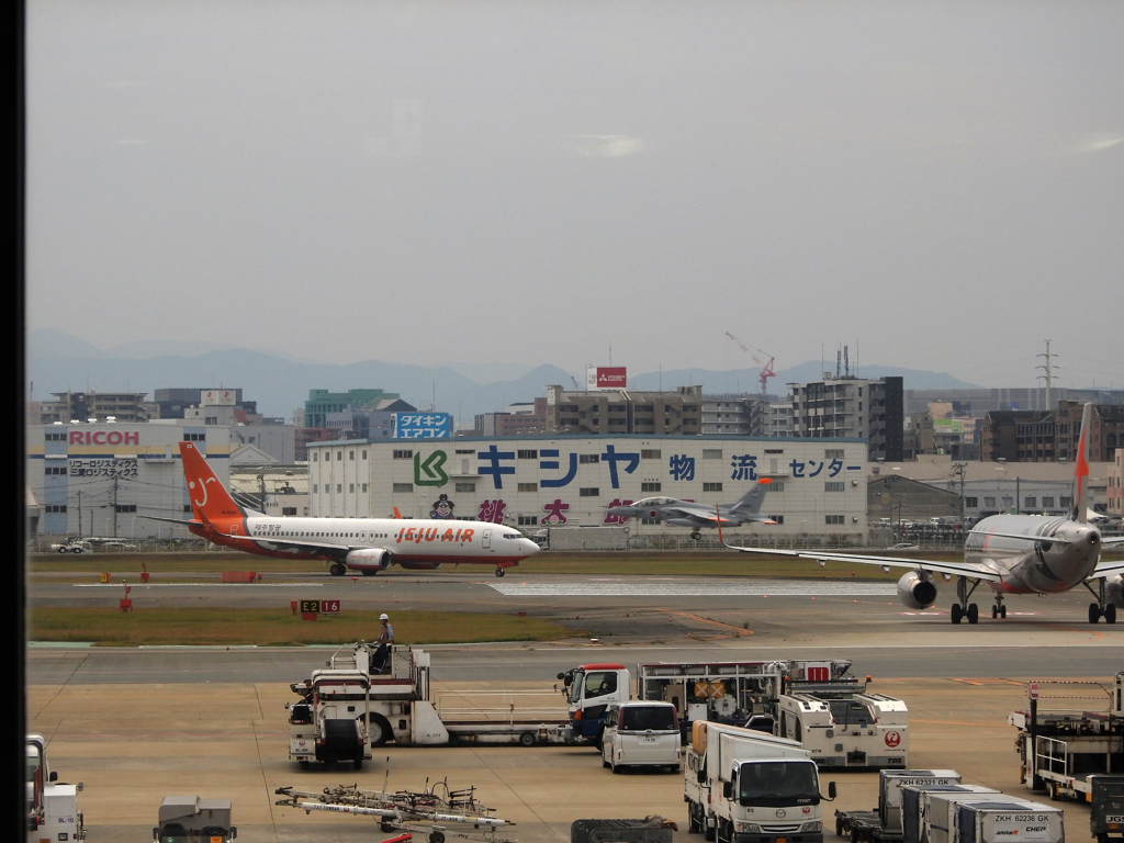 福岡空港の午後