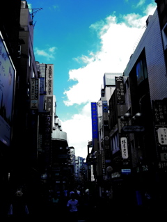 渋谷の青空2