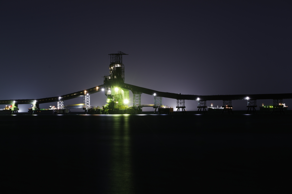 海上ベルトコンベア