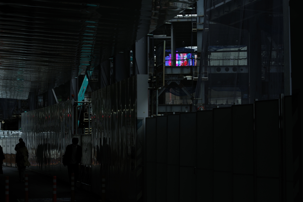 渋谷駅桜丘口地区の昼