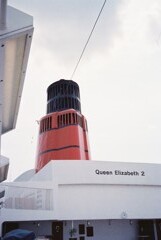 QE2の煙突