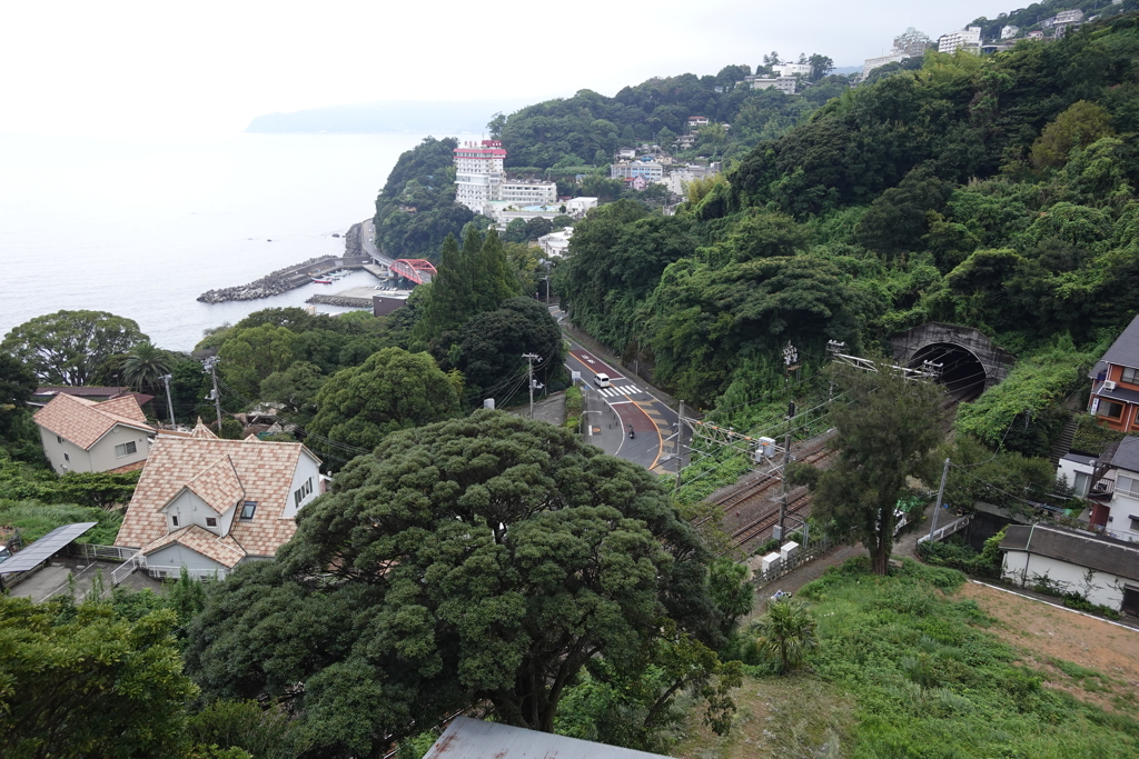 参考：伊豆山港を望む