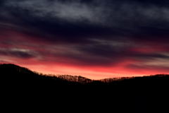 朝焼け　始まり