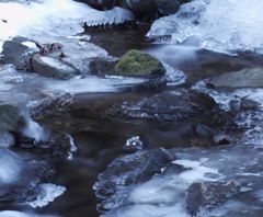 冬の流れ