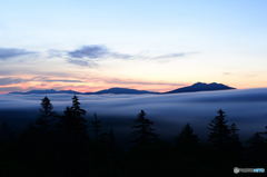 雲海　夜明け前
