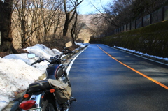 まだ少し雪
