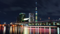 隅田川の夜景