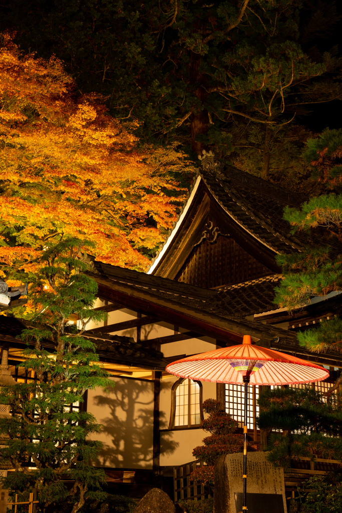 温泉寺の秋夜