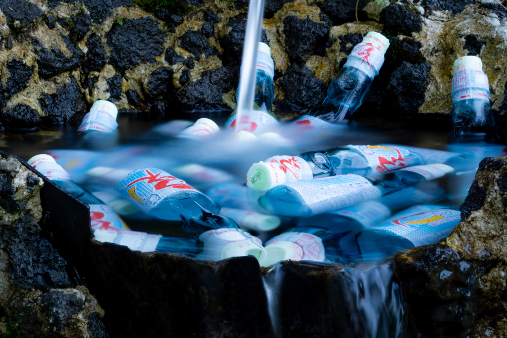湧水の涼