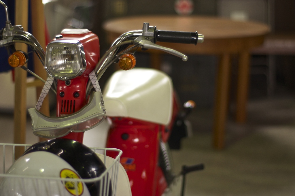赤いScooter