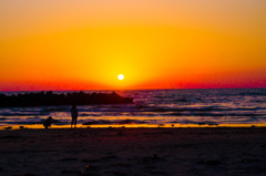 神話の国の沈みゆく陽