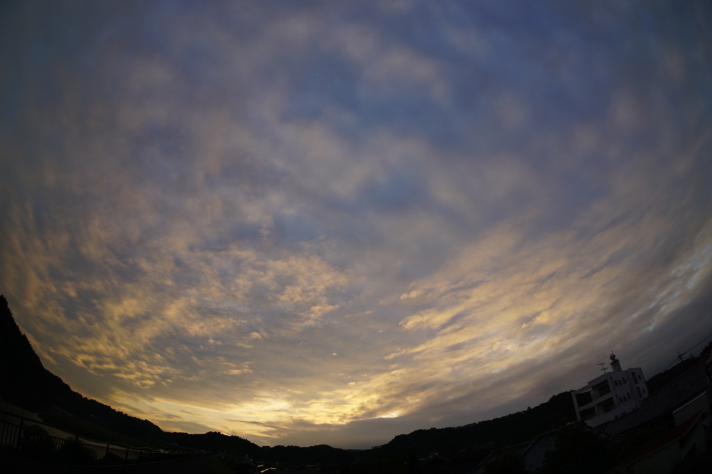 大淀川の夕暮れ (2015/5/9夕方)