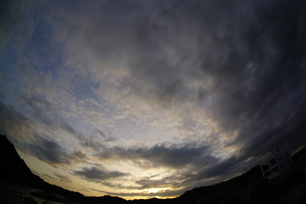 大淀川の夕暮れ (2015/5/1夕方)