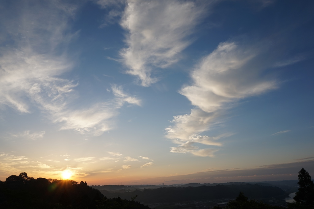 天ヶ城定点撮影 (2015/5/25早朝)