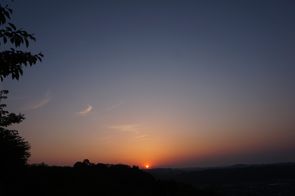 天ヶ城定点撮影 (2015/4/27早朝)