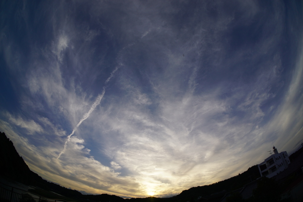 大淀川の夕暮れ (2015/5/2夕方)