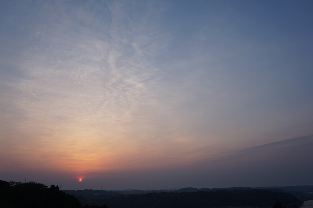 天ヶ城定点撮影 (2015/4/25早朝)