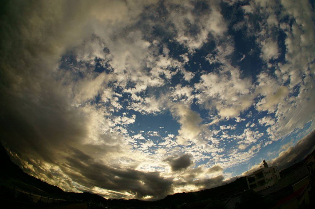 大淀川の夕暮れ (2015/6/5夕方)