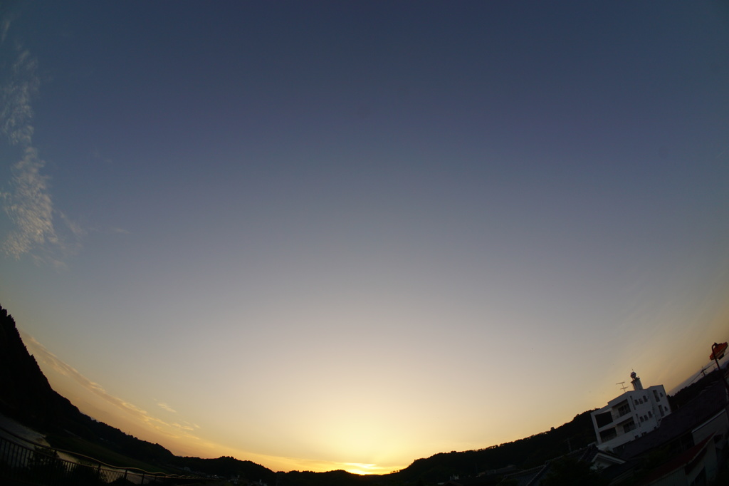 大淀川の夕暮れ (2015/5/8夕方)