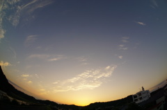 大淀川の夕暮れ (2015/5/21夕方)