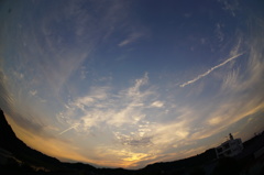 大淀川の夕暮れ (2015/5/26夕方)