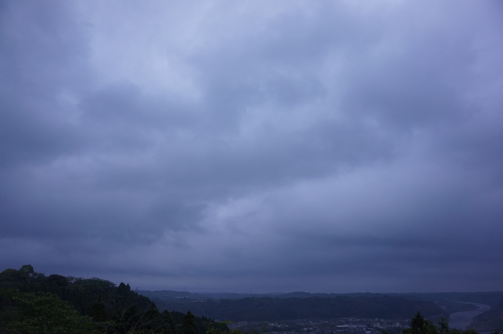 天ヶ城定点撮影 (2015/4/21早朝)