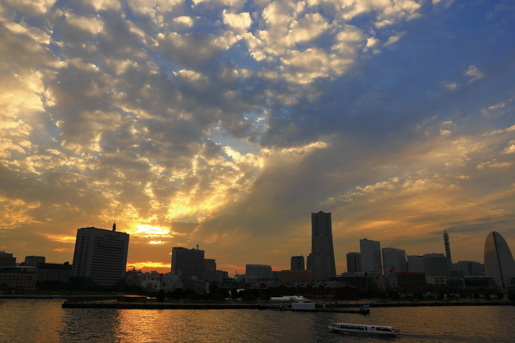 秋の夕暮れ