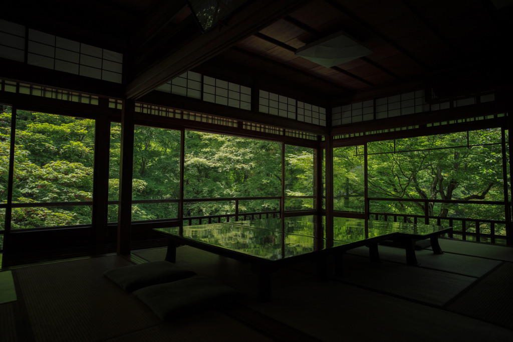 夏の瑠璃光院