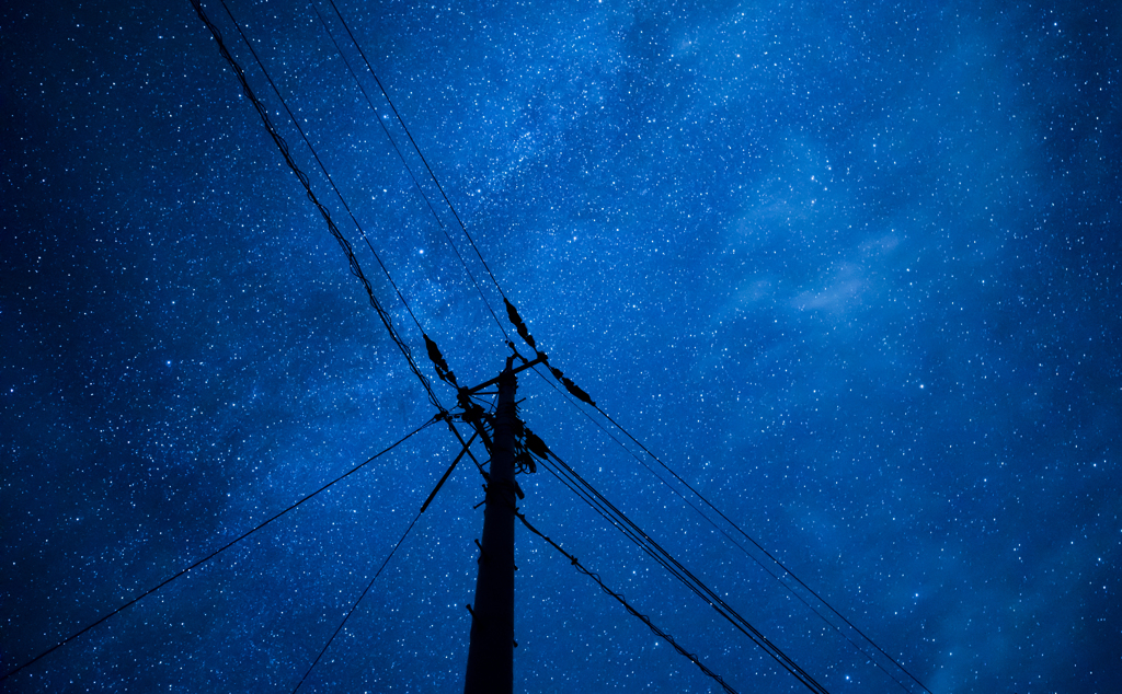 夏の夜空