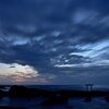 雲多き朝