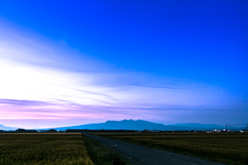 宵の赤城山