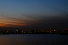 東京の夕焼け