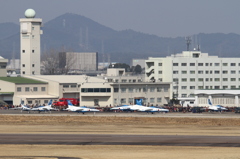 ブルーインパルス　タキシーアウト