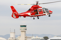 AS365N3 JA758A のぶなが　その⑤　2015/2/21県営名古屋空港