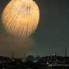 夜空に浮かぶ