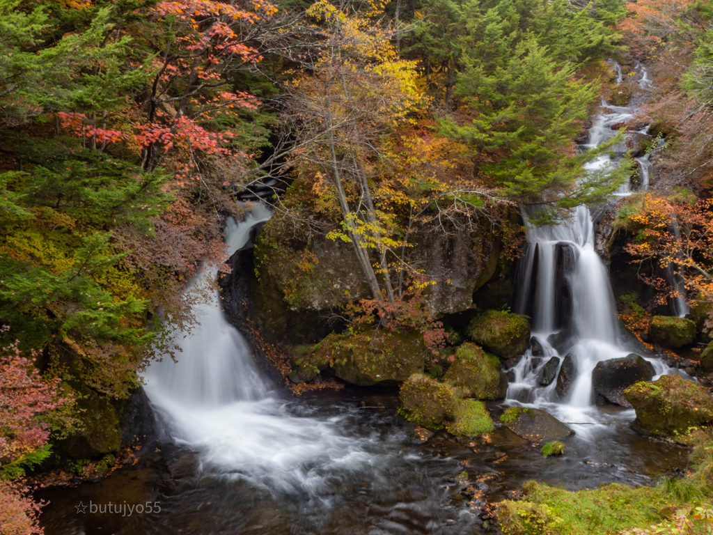 秋の竜頭の滝