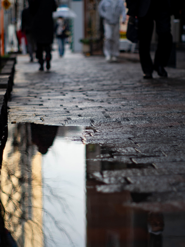 雨上がりの銀座