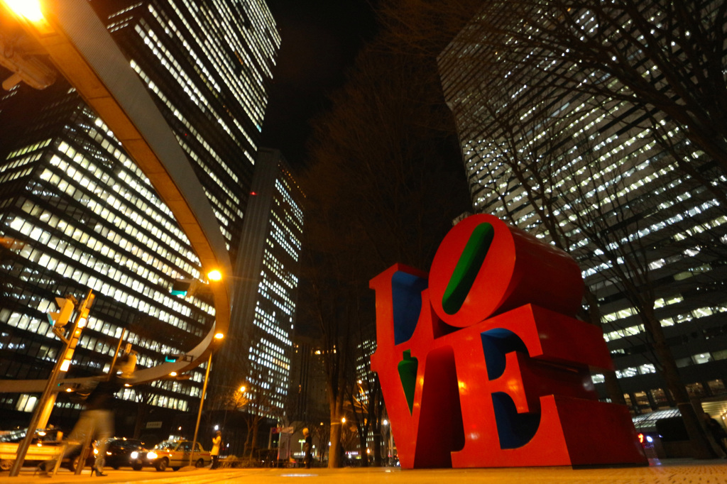 見たまんま「LOVE」