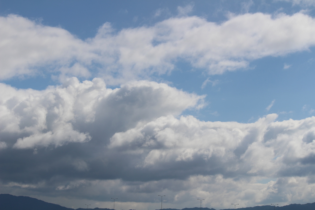 雨上がりの青空