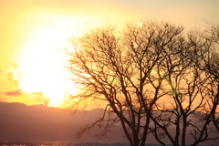 湖北の夕暮れ２