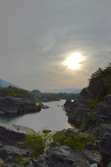 渓谷・暮れ
