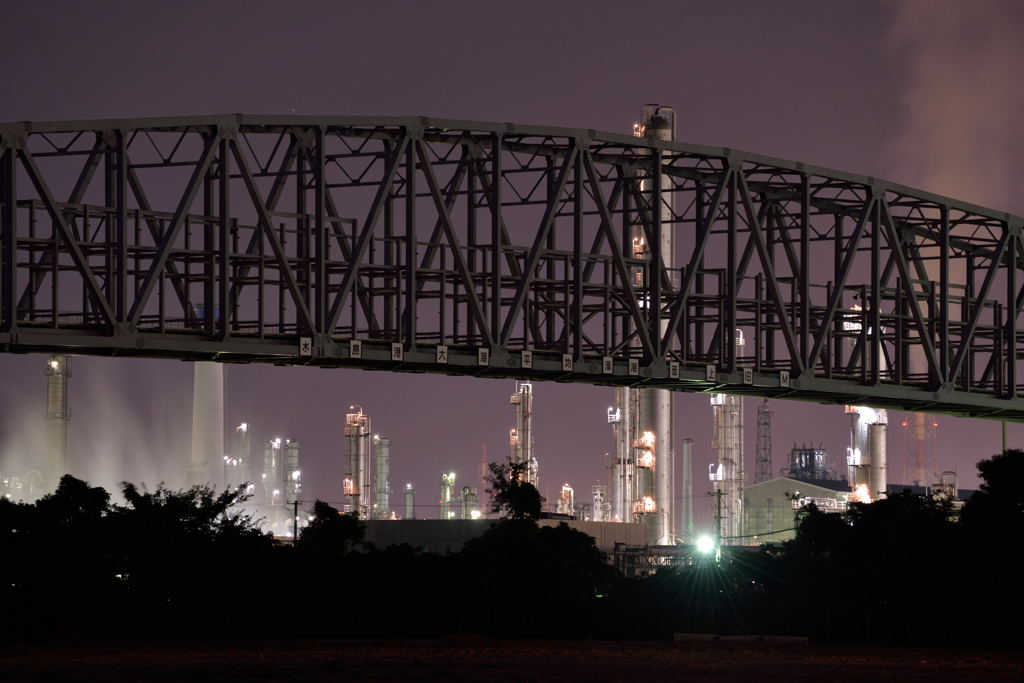 工場夜景３−１