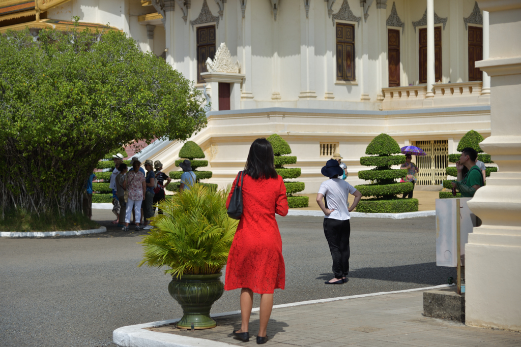 ぷらっと旅　Cambodia　王宮の華