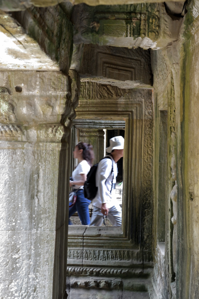 ぷらっと旅　Angkor Thom　時間の交差