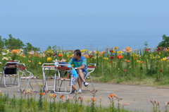 ふらり散歩　お花を楽しむ　春香山ゆり園　１