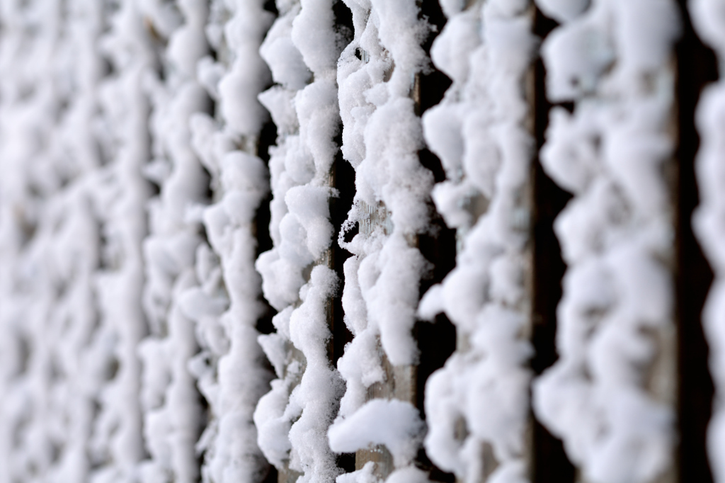 ふらり散歩　雪模様