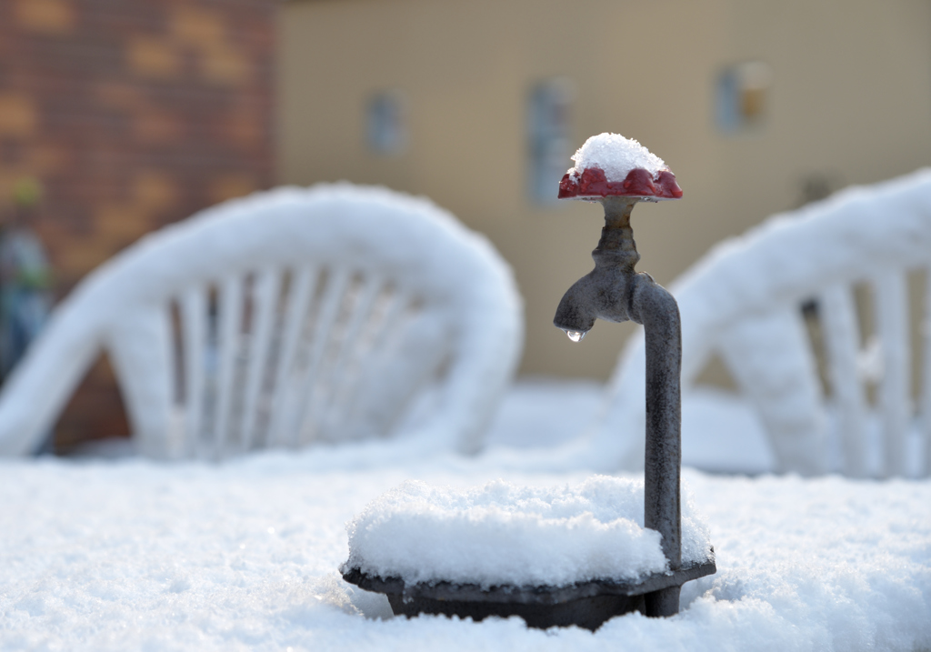 名残雪でしょうか？