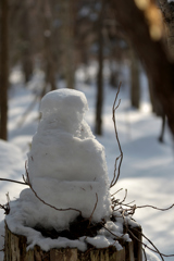 ふらり散歩　雪仏像　→「雪地蔵」